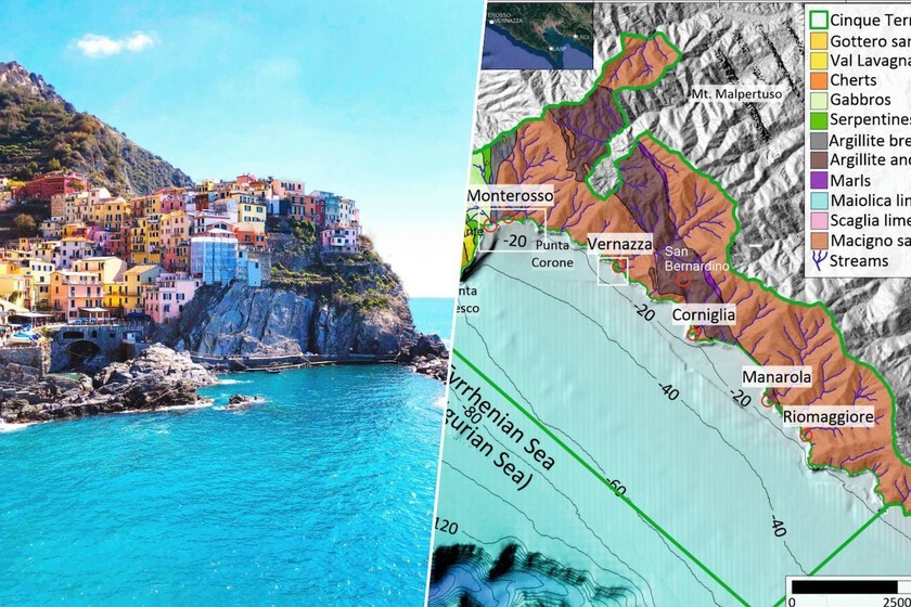 Cinque Terre: el aviso del mar en 2150
