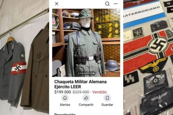Avellaneda: imputan a comerciante por vender uniformes nazis en redes sociales