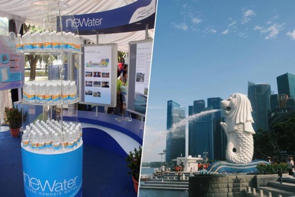 Beber agua del grifo en Asia es raro, menos en Singapur