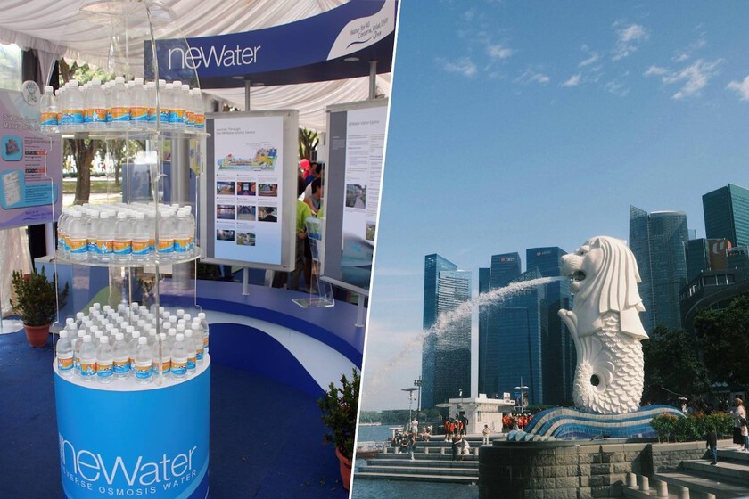 Beber agua del grifo en Asia es raro, menos en Singapur