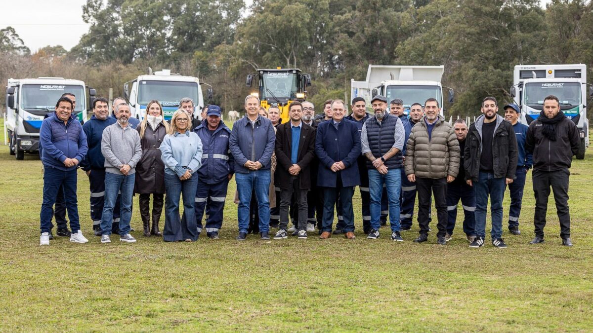 Brown incorporó nueva flota para fortalecer servicios urbanos