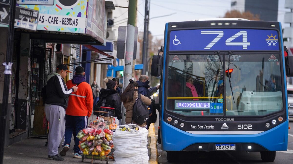 Aumentan tarifas del transporte público en AMBA en julio de 2026
