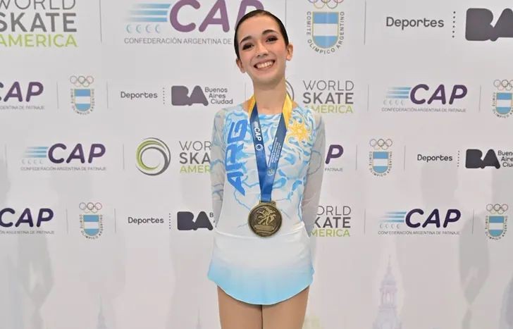 Patinadora de Banfield conquista Panamericano tras campaña solidaria