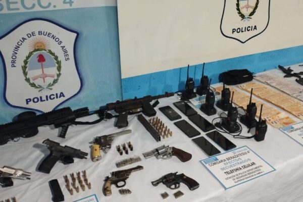 Policía desbarata banda narco "Los Paisas" en Berazategui y Varela