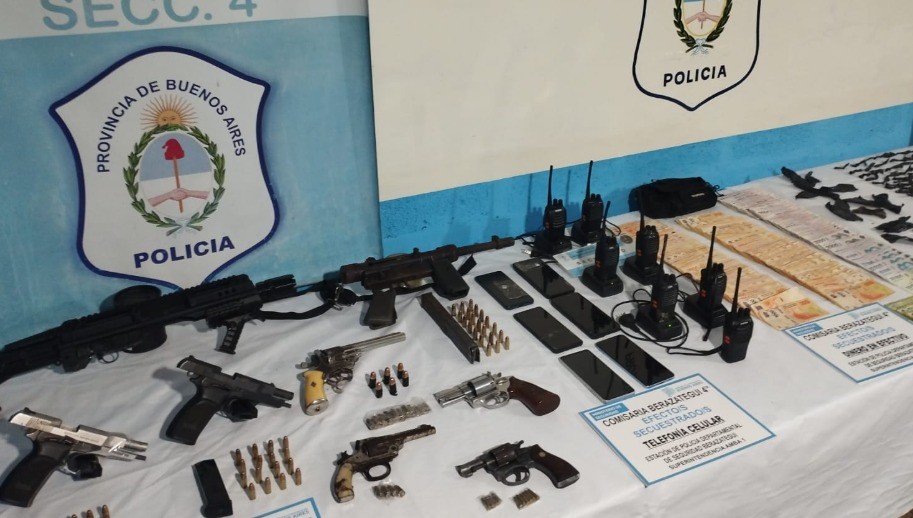 Policía desbarata banda narco «Los Paisas» en Berazategui y Varela
