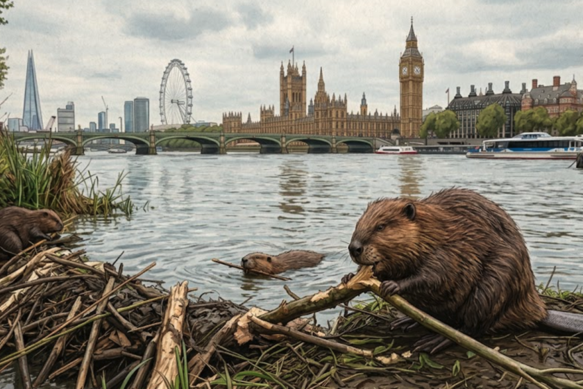 Beavers resolvieron inundaciones en Londres en un año
