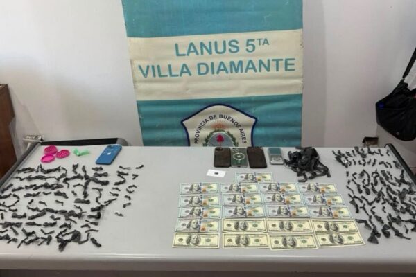 Dos mujeres detenidas en Lanús por venta de drogas