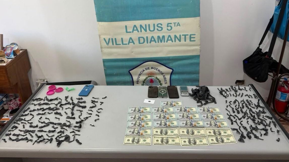 Dos mujeres detenidas en Lanús por venta de drogas