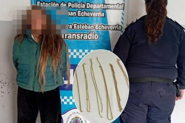 Echeverría: mujer acusada de 'viudas negras' detenida en hotel