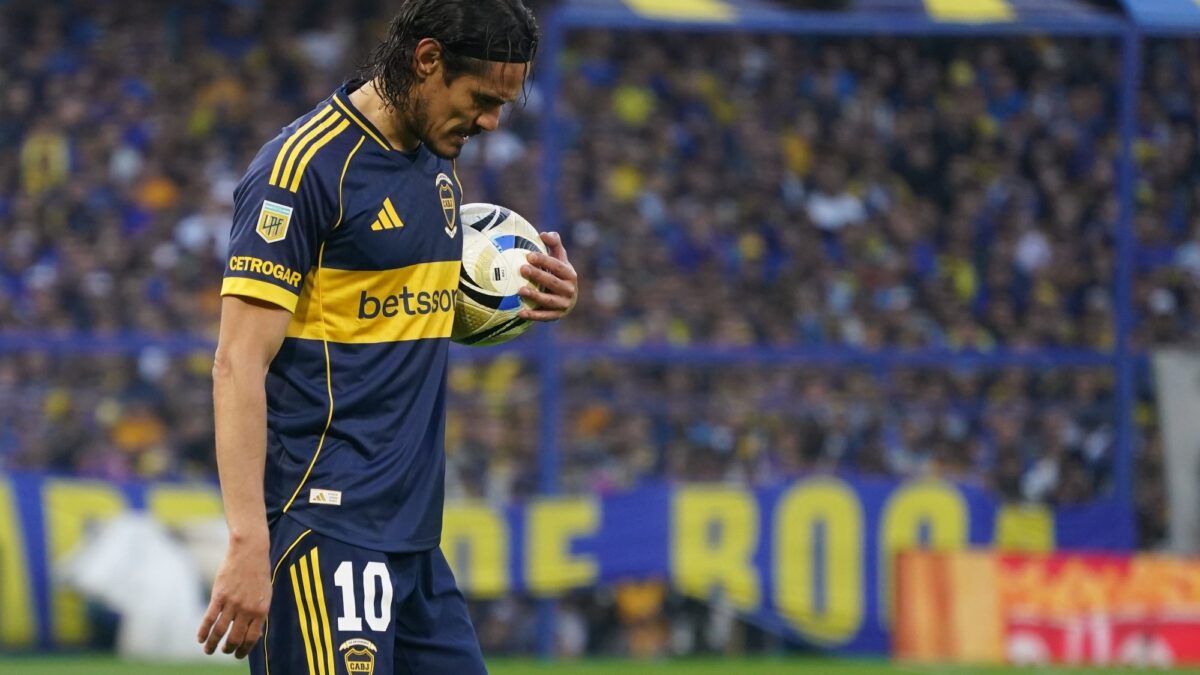Ciclo de Cavani en Boca termina sin títulos