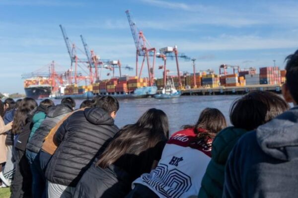 Capacitación ambiental en puerto de Dock Sud