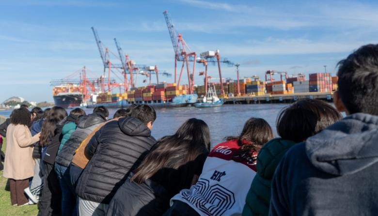 Capacitación ambiental en puerto de Dock Sud