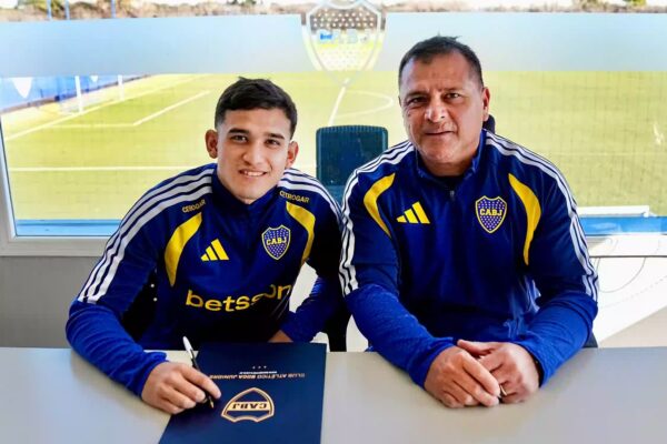 Boca prolonga contrato de Dylan Gorosito hasta 2030