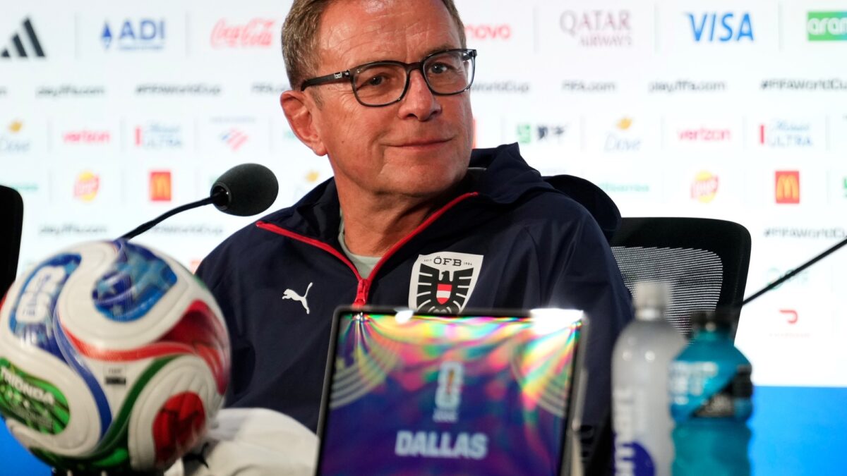 El DT de Austria Ralf Rangnick elogió a Argentina: «No encontré ninguna debilidad»
