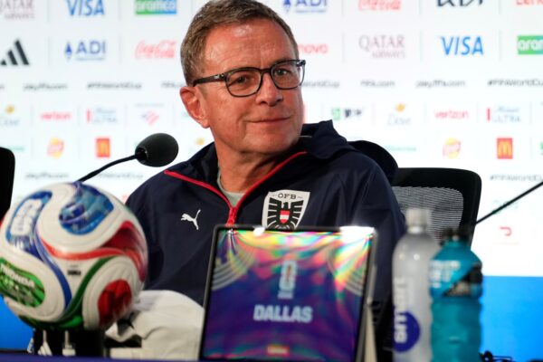 El DT de Austria Ralf Rangnick elogió a Argentina: "No encontré ninguna debilidad"