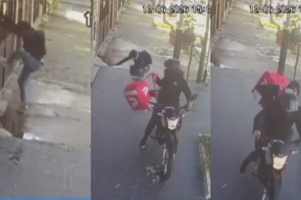 Delincuente disfrazado de repartidor roba 30 mil dólares en Avellaneda