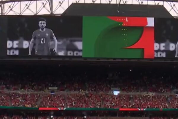 Emotivo homenaje a Diogo Jota en el himno de Portugal