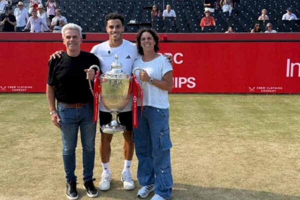 Cerúndolo ganó Wimbledon y su padre viajó por 36 años