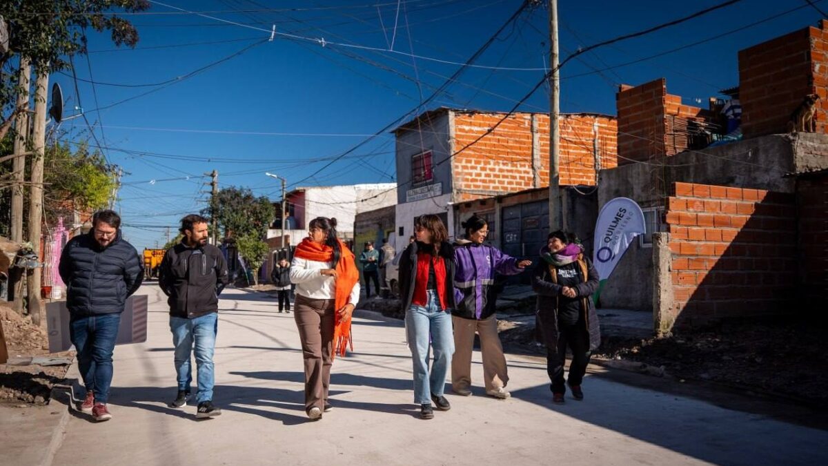 Finalizó pavimentación de 29 cuadras en Bernal Oeste