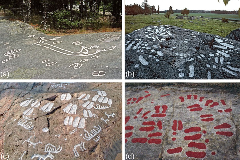 Huellas de pies en roca: contratos prehistóricos en Suecia