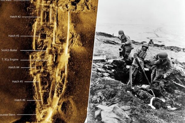 Hace 80 años, un destructor atacó un barco hundido en Alaska