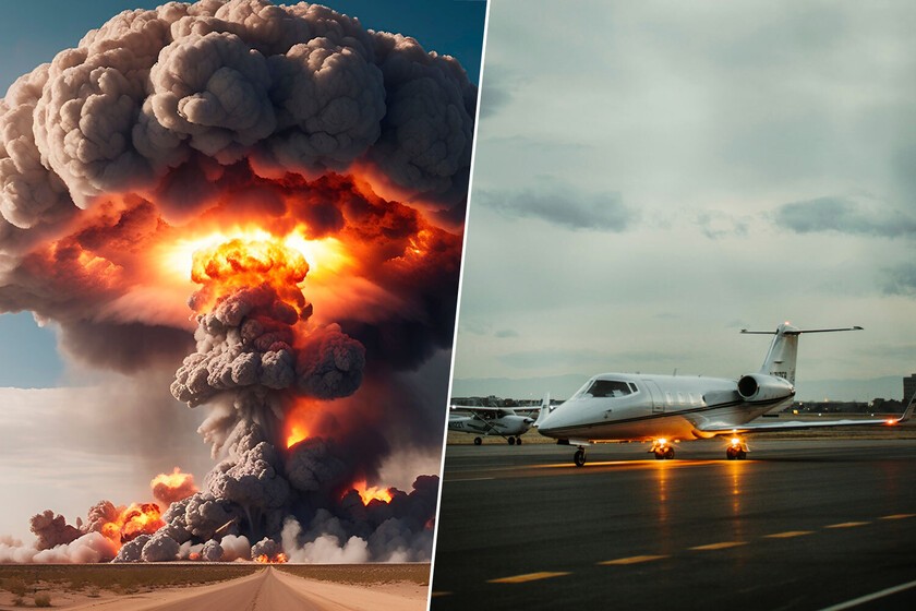 Un sistema alerta sobre crisis usando jets privados