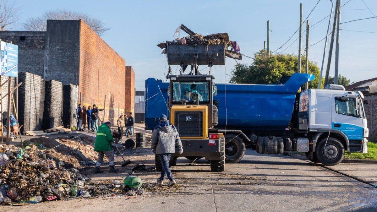 Lanús: Gobierno inicia obras en torno al cementerio municipal