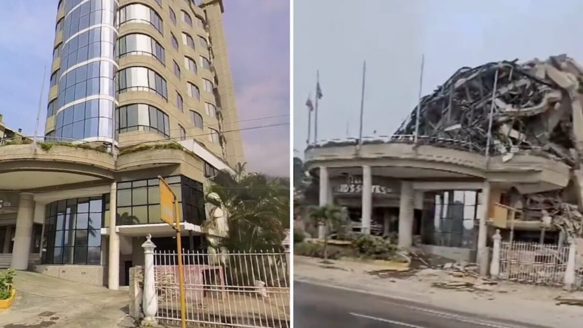 Doble terremoto destruye zonas de Venezuela: antes y después en imágenes
