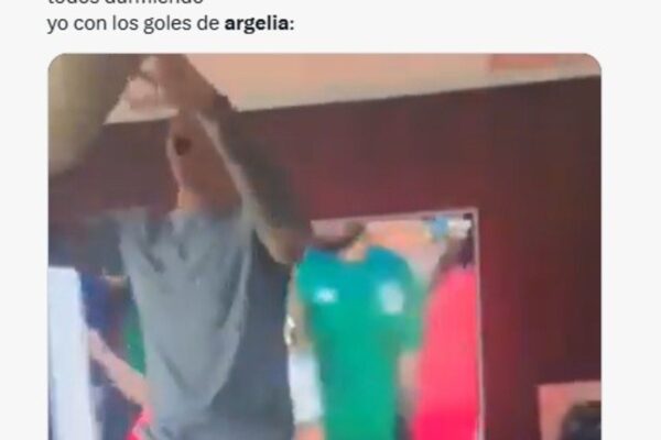 Memes de la trasnoche: café como protagonista en enfrentamiento entre Argelia y Jordania