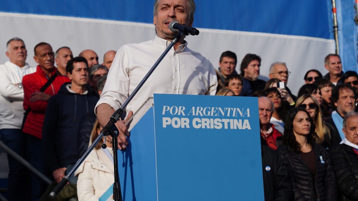 Máximo Kirchner criticó a Kicillof y pidió candidatura de Cristina