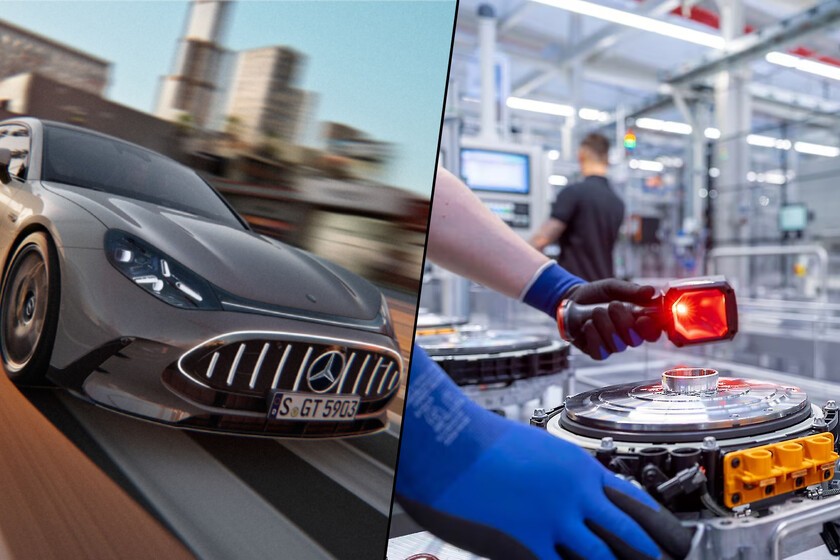 Mercedes transforma motor eléctrico del AMG GT en futuro de los coches eléctricos