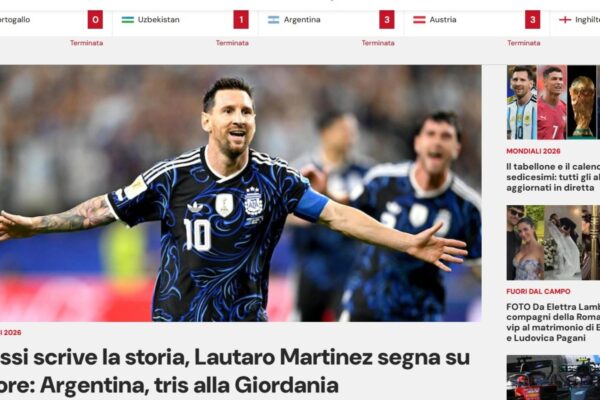 Messi rompe récord: medios mundiales elogian triunfo de Argentina