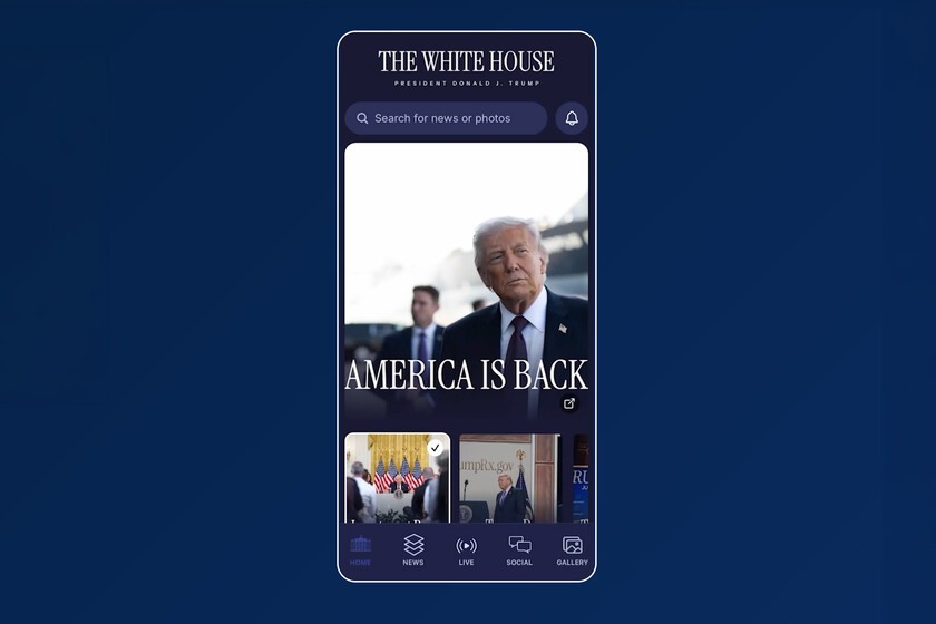 App de la Casa Blanca se autodescarga en móviles oficiales y no se puede borrar