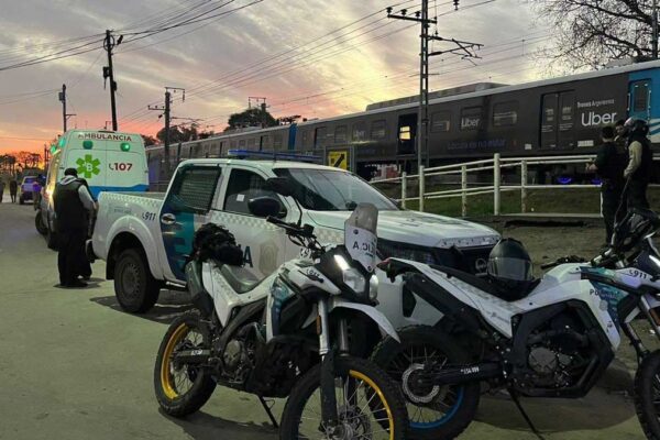 Un hombre muere arrollado por tren Roca en Almirante Brown