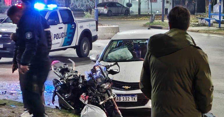Un motociclista falleció en un choque en Temperley