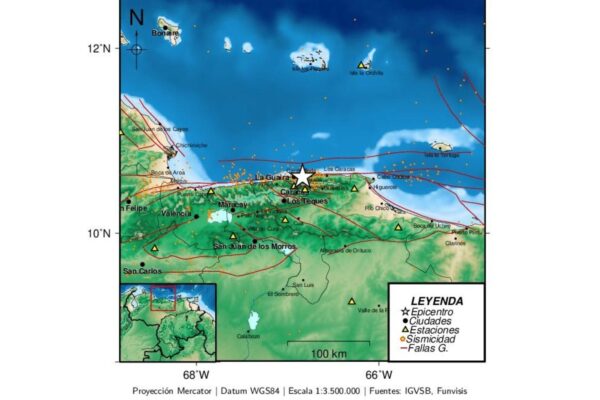 Venezuela: temblor sacude Caracas cinco días después de doble terremoto