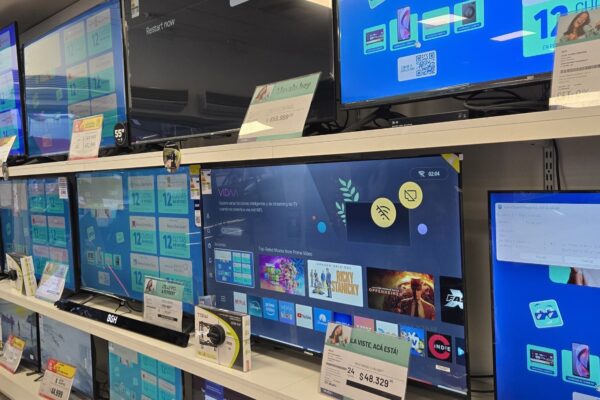 Venta de electrodomésticos lidera caída del consumo en la Ciudad