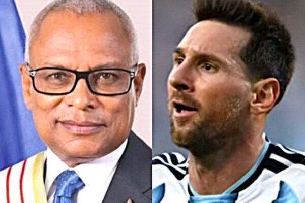 El presidente de Cabo Verde pronostica triunfo ante Argentina y prepara regalo para Messi