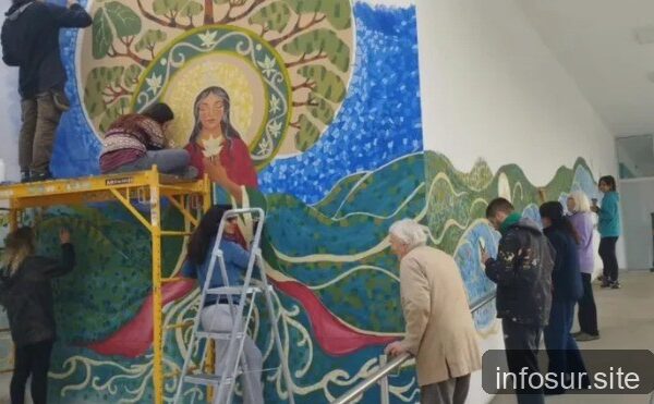 Hospital Gandulfo celebra 120 años con mural y homenaje a sus fundadores
