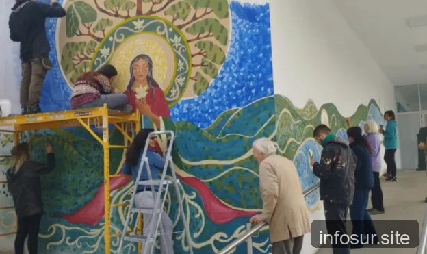 Hospital Gandulfo celebra 120 años con mural y homenaje a sus fundadores