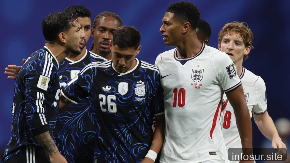 Inglaterra acusa a Argentina de 31 «juegos sucios» en la semifinal