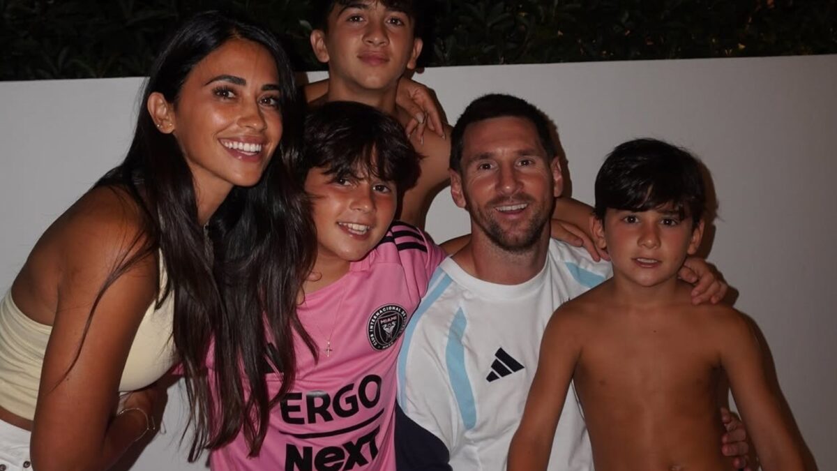 Messi se reencuentra con su familia en Miami tras la tensión del Mundial