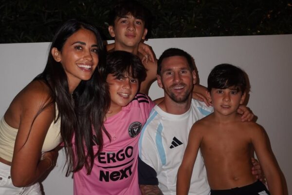 Messi se reencuentra con su familia en Miami tras la tensión del Mundial