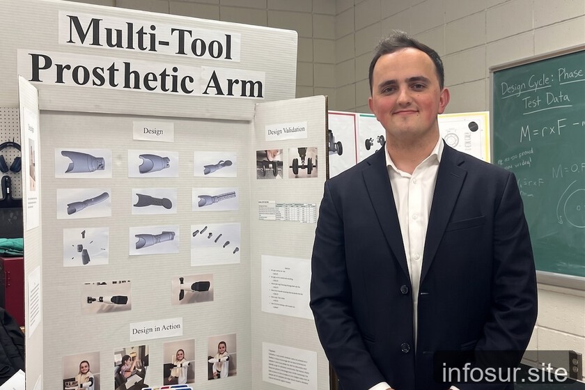 Estudiante dedicó 100 horas a crear prótesis multifuncional para su hermana con impresora 3D