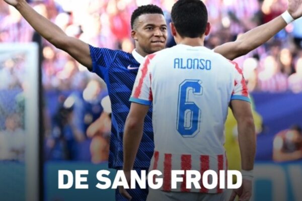 Francia se lleva la victoria tras el penal de Mbappé, pero la prensa local criticó la defensa guaraní.