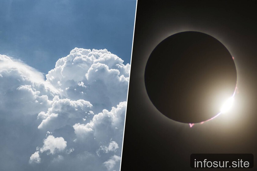 Cielos nublados podrían arruinar el eclipse del 12 de agosto: ya se perfilan predicciones
