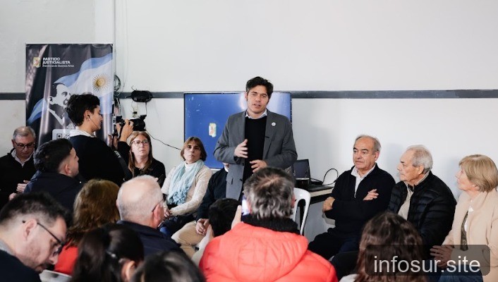 Kicillof llamó a reconstruir Argentina tras el modelo de Milei