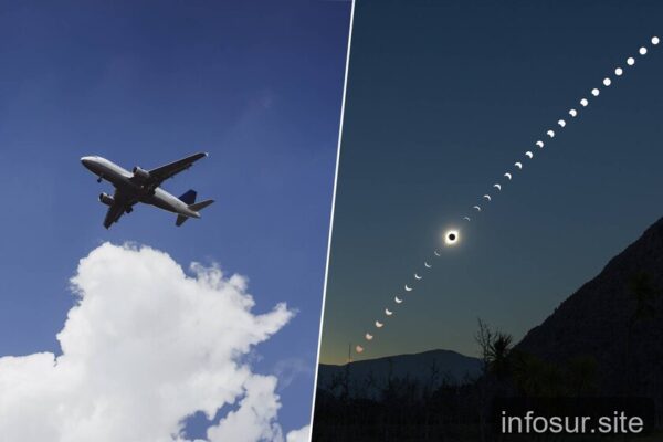 Compañías aéreas planean vuelos para ver eclipse solar desde el aire