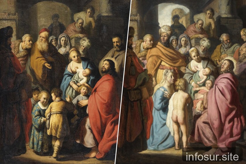 Una pintura de Rembrandt oculta revela alteración sin explicación