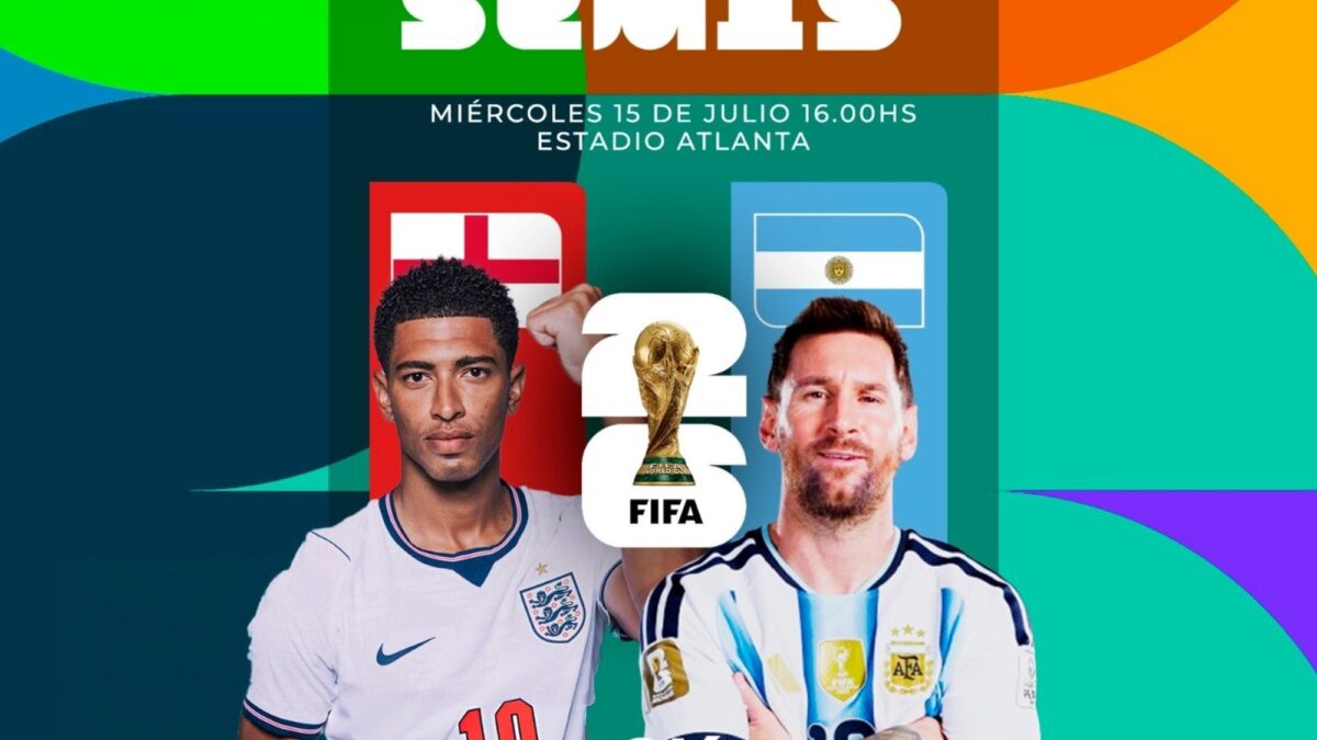 Argentina vs. Inglaterra: Día, hora y cómo ver el clásico de semifinales del Mundial 2026